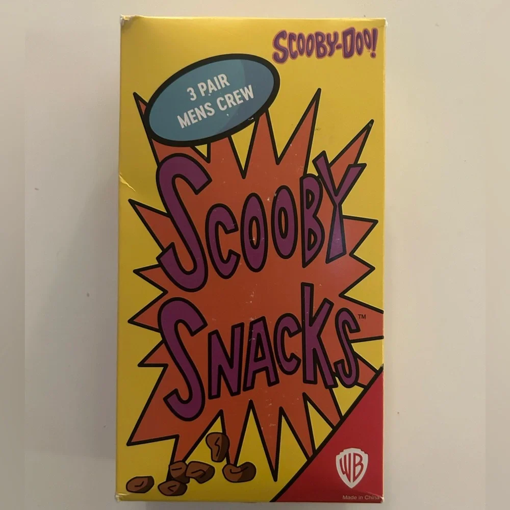 COPY - NIB Bioworld Scooby-Doo! Scooby Snacks 3 pair men’s crew socks sock size… - Picture 7 of 8